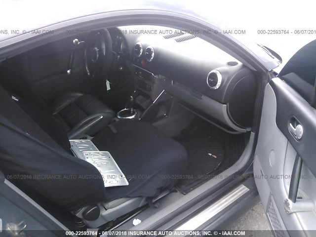 TRUSC28NX31008851 - 2003 AUDI TT GRAY photo 5