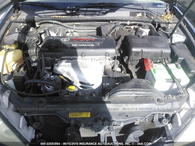 JTDBE30K363061136 - 2006 TOYOTA CAMRY LE/XLE BLACK photo 10