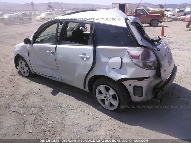 2T1KR32E36C575037 - 2006 TOYOTA COROLLA MATRIX XR SILVER photo 3