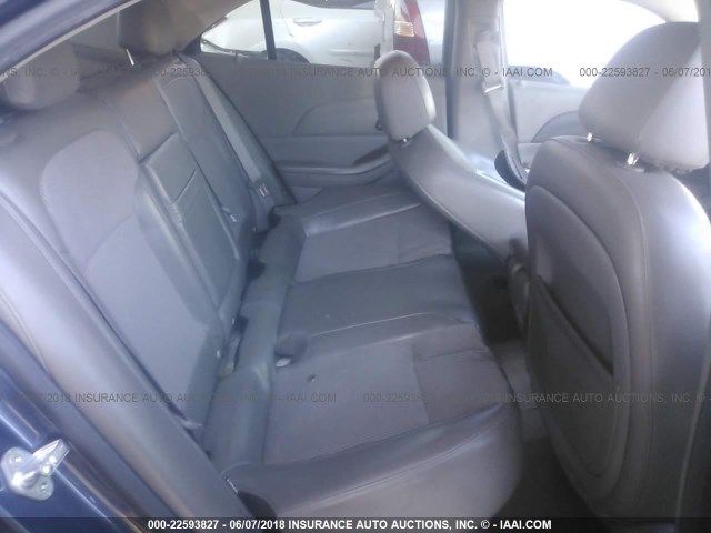 1G11C5SA5DF209163 - 2013 CHEVROLET MALIBU 1LT 蓝色 照片 8