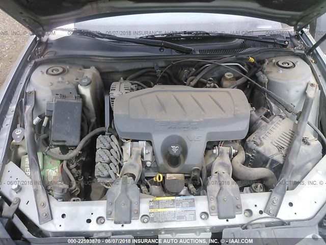 2G2WP552771153359 - 2007 PONTIAC GRAND PRIX GRAY photo 10