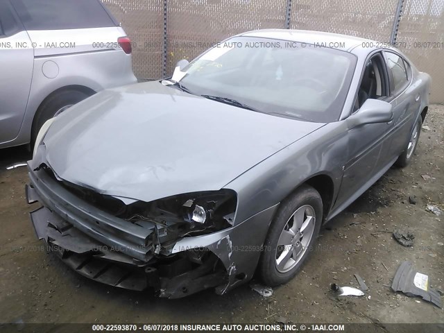 2G2WP552771153359 - 2007 PONTIAC GRAND PRIX GRAY photo 2