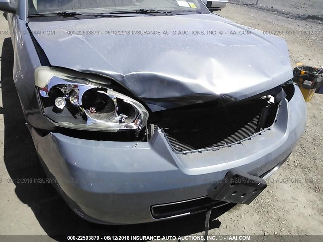 1G1ZT58NX8F113001 - 2008 CHEVROLET MALIBU LT/CLASSIC BLUE photo 6