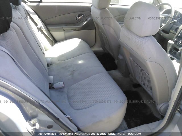 1G1ZT58NX8F113001 - 2008 CHEVROLET MALIBU LT/CLASSIC BLUE photo 8