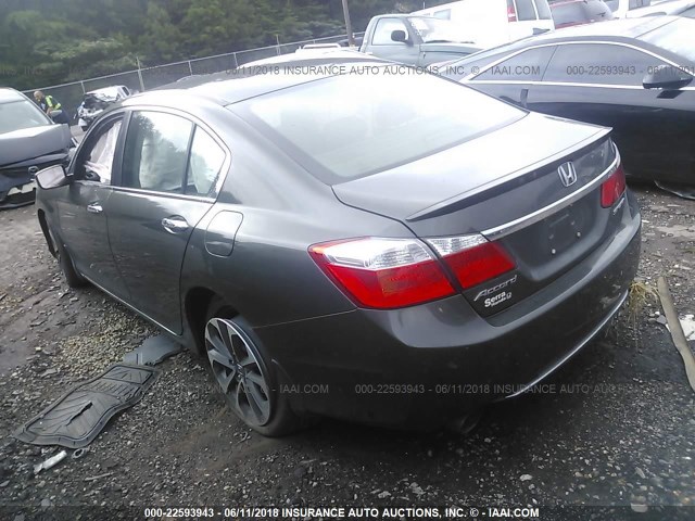 1HGCR2F51EA005034 - 2014 HONDA ACCORD SPORT Жасыл фото 3