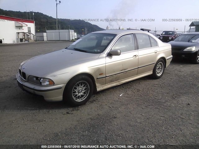 WBADD6323WBW36539 - 1998 BMW 528 I AUTOMATIC GOLD photo 2