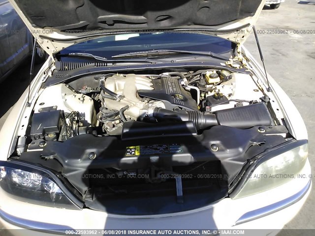 1LNHM86SX3Y688413 - 2003 LINCOLN LS 棕色 照片 10