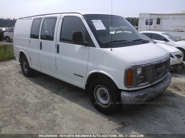 1GTFG25M2W1070888 - 1998 GMC SAVANA G2500 WHITE photo 1