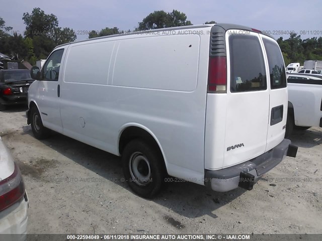 1GTFG25M2W1070888 - 1998 GMC SAVANA G2500 WHITE photo 3