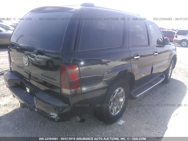 1GYEC63T15R123468 - 2005 CADILLAC ESCALADE LUXURY შავი ფოტო 4