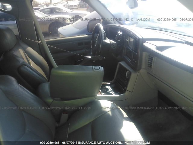 1GYEC63T15R123468 - 2005 CADILLAC ESCALADE LUXURY შავი ფოტო 5