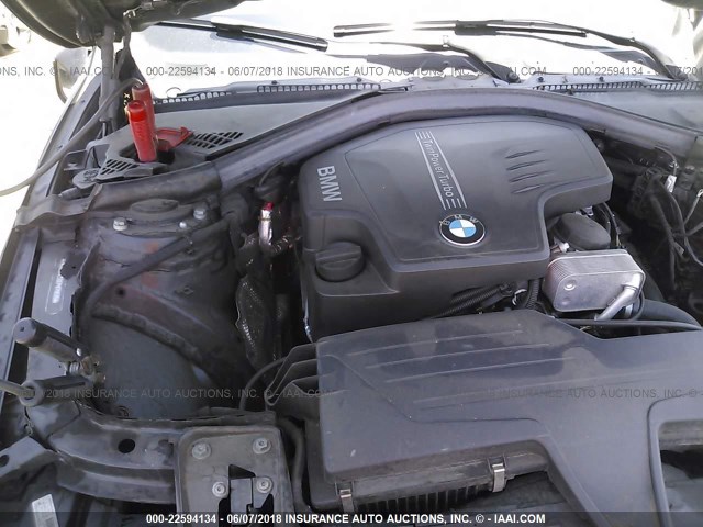 WBA3B1C58EPV79819 - 2014 BMW 320 I BLACK photo 10