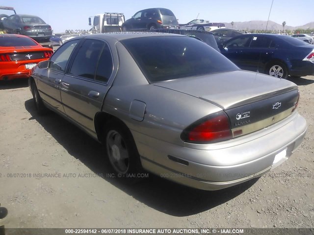 2G1WN52MXW9329837 - 1998 CHEVROLET LUMINA LTZ TAN photo 3