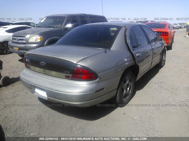 2G1WN52MXW9329837 - 1998 CHEVROLET LUMINA LTZ TAN photo 4