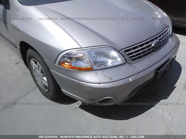 2FMZA51433BA16954 - 2003 FORD WINDSTAR LX BEIGE photo 6