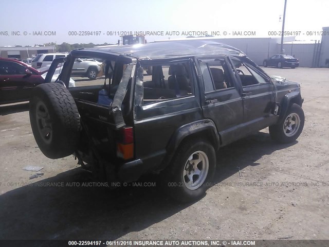 1J4FN28S9RL164415 - 1994 JEEP CHEROKEE SE GREEN photo 4