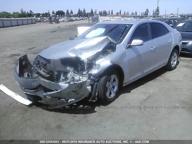 1G11C5SA3GF148464 - 2016 CHEVROLET MALIBU LIMITED LT SILVER photo 2