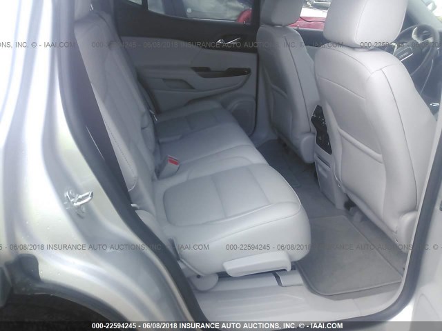 1GKKNMLS0HZ302883 - 2017 GMC ACADIA SLT-1 Srebrny zdjęcie 8