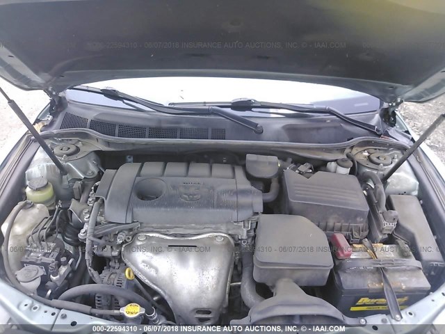 4T1BF3EKXAU577451 - 2010 TOYOTA CAMRY SE/LE/XLE BLUE photo 10