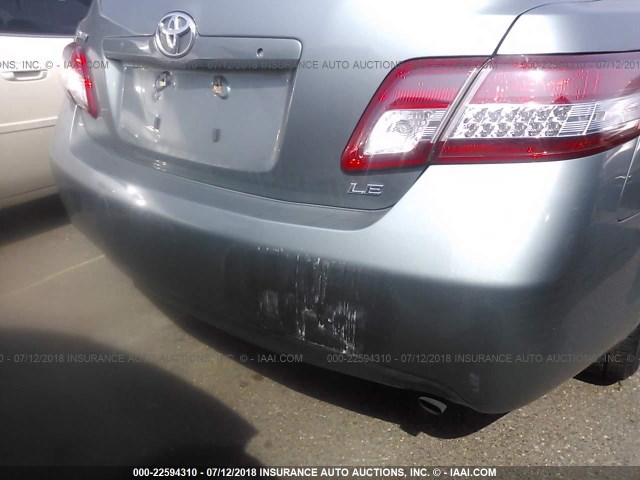 4T1BF3EKXAU577451 - 2010 TOYOTA CAMRY SE/LE/XLE BLUE photo 6