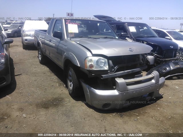 1N6DD26S01C339266 - 2001 NISSAN FRONTIER KING CAB XE GRAY photo 1