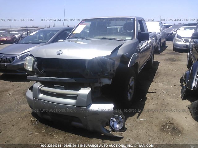 1N6DD26S01C339266 - 2001 NISSAN FRONTIER KING CAB XE GRAY photo 6