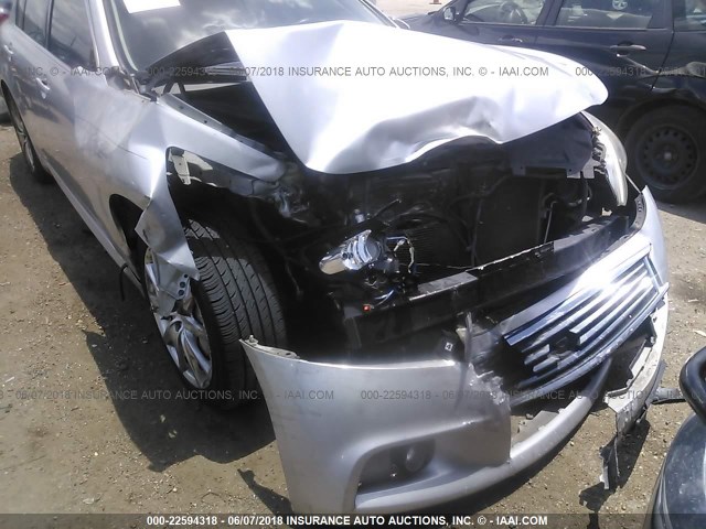 JN1CV6AP3AM201028 - 2010 INFINITI G37 SPORT 银色 照片 6