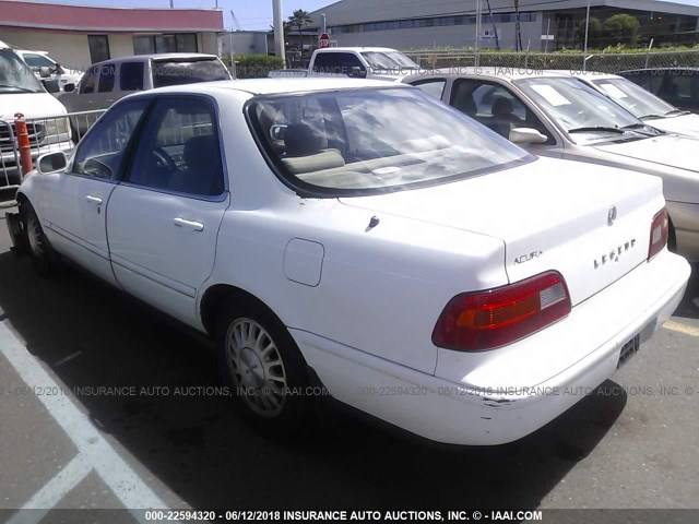 JH4KA7655SC005843 - 1995 ACURA LEGEND L WHITE photo 3