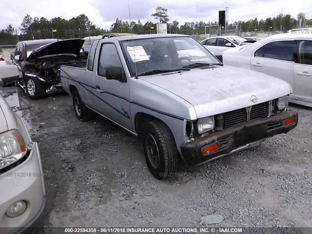 1N6SD16S9PC395653 - 1993 NISSAN TRUCK KING CAB SILVER photo 1