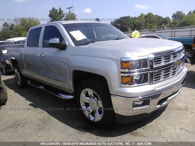 3GCUKSEC4FG135089 - 2015 CHEVROLET SILVERADO K1500 LTZ SILVER photo 1