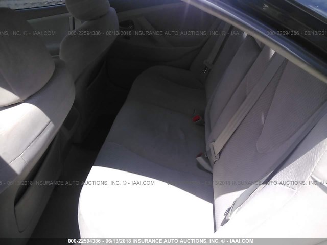 4T1BF3EK7AU012798 - 2010 TOYOTA CAMRY SE/LE/XLE BLACK photo 8