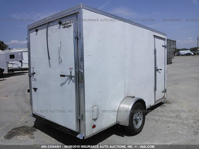5NHUEH213HY074563 - 2017 FOREST RIVER UTILITY TRAILER  WHITE photo 4