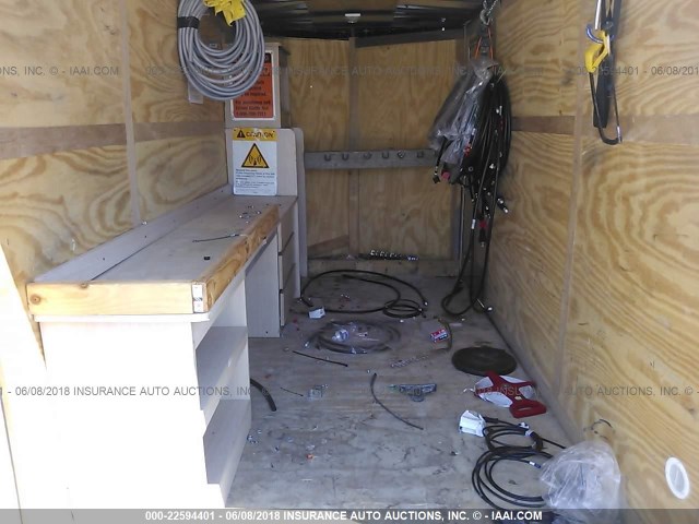 5NHUEH213HY074563 - 2017 FOREST RIVER UTILITY TRAILER  WHITE photo 5