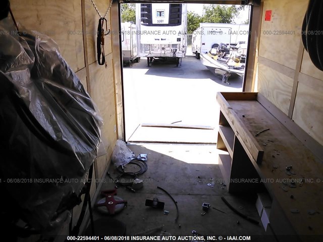 5NHUEH213HY074563 - 2017 FOREST RIVER UTILITY TRAILER  WHITE photo 8