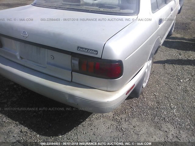 1N4EB31P7RC868009 - 1994 NISSAN SENTRA E/XE/GXE/LE GRAY photo 6