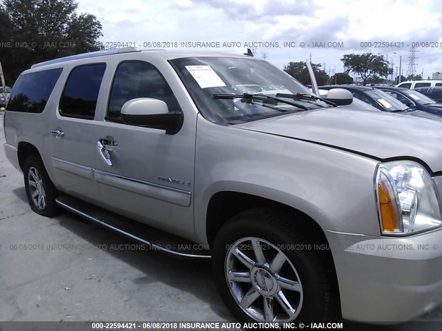 1GKFK66827J317145 - 2007 GMC YUKON XL DENALI TAN photo 6