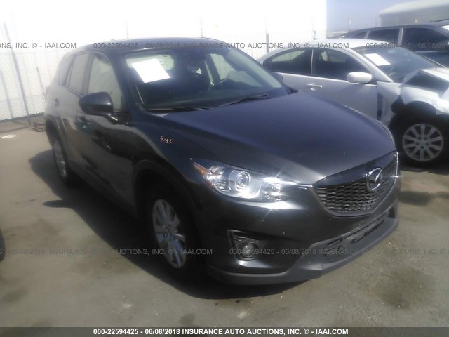 JM3KE2CY6E0331428 - 2014 MAZDA CX-5 TOURING GRAY photo 1