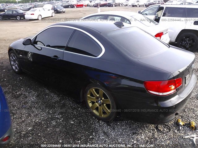 WBAWC73548E065611 - 2008 BMW 335 XI BLACK photo 3