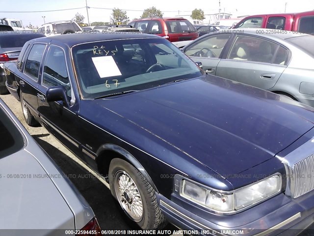 1LNLM82W8VY691512 - 1997 LINCOLN TOWN CAR SIGNATURE/TOURING BLUE photo 1