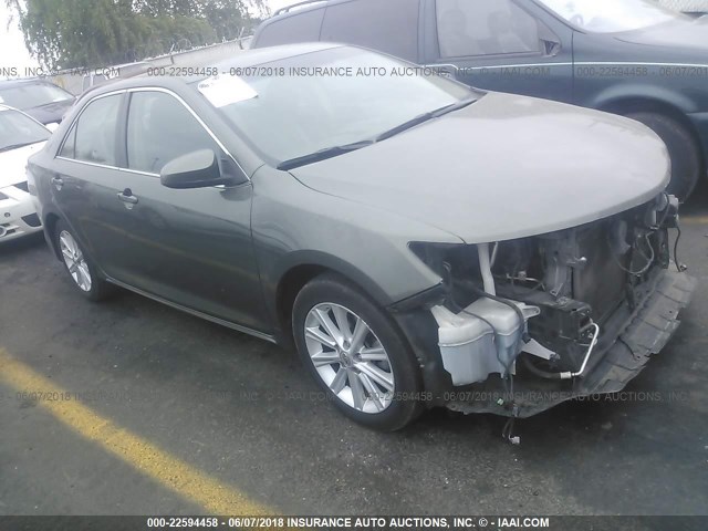 4T1BF1FK0CU559126 - 2012 TOYOTA CAMRY SE/LE/XLE Pewter photo 1