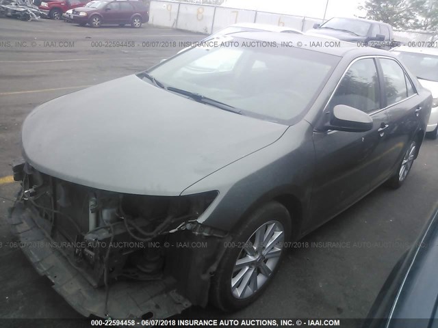 4T1BF1FK0CU559126 - 2012 TOYOTA CAMRY SE/LE/XLE Pewter photo 2