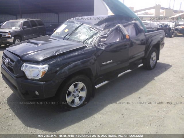 3TMJU4GNXFM192289 - 2015 TOYOTA TACOMA DOUBLE CAB PRERUNNER BLACK photo 6