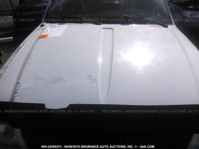 1FTZR45E43PB63092 - 2003 FORD RANGER SUPER CAB WHITE photo 10