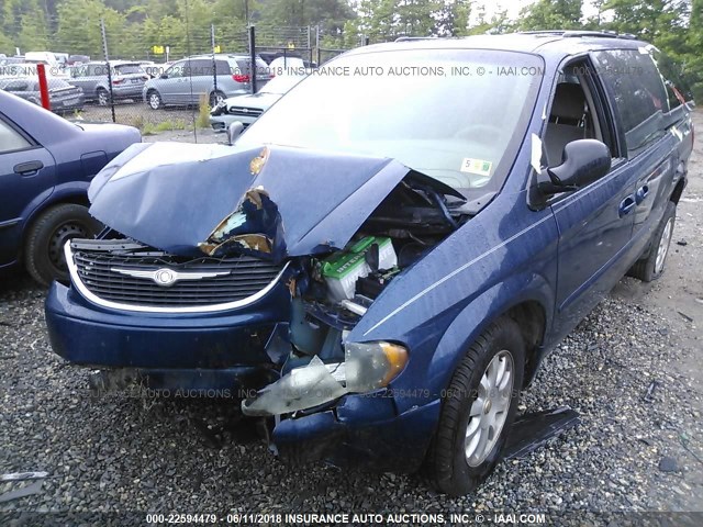 2C4GP74L92R638148 - 2002 CHRYSLER TOWN & COUNTRY EX Navy photo 6