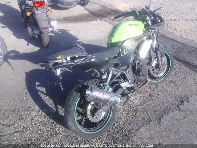 JKAEXMJ169DA29294 - 2009 KAWASAKI EX250 J GREEN photo 4