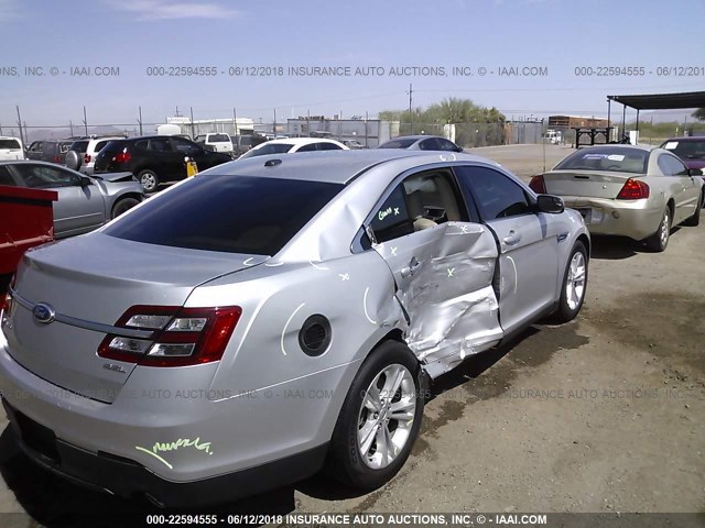 1FAHP2E87DG106148 - 2013 FORD TAURUS SEL SILVER photo 6