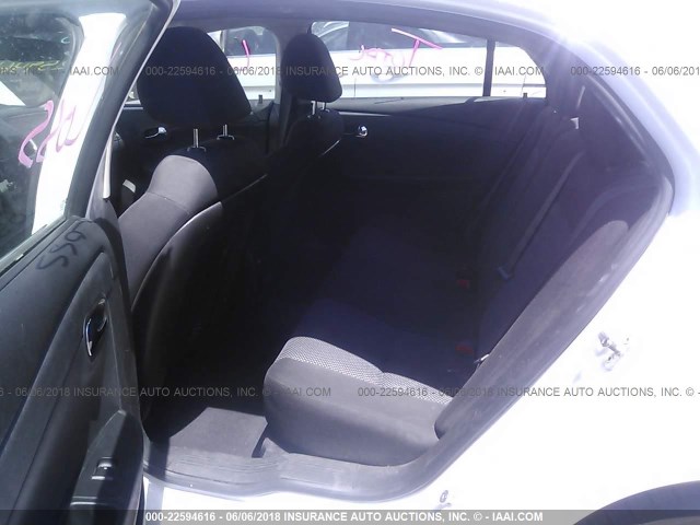 1G1ZC5EB6AF195969 - 2010 CHEVROLET MALIBU 1LT თეთრი ფოტო 8