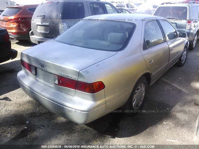 4T1BG22K81U773027 - 2001 TOYOTA CAMRY CE/LE/XLE თაფლისფერი ფოტო 4