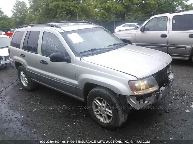 1J4GW48S44C347615 - 2004 JEEP GRAND CHEROKEE LAREDO/COLUMBIA/FREEDOM 金色 照片 1