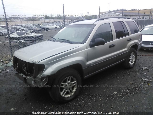 1J4GW48S44C347615 - 2004 JEEP GRAND CHEROKEE LAREDO/COLUMBIA/FREEDOM 金色 照片 2